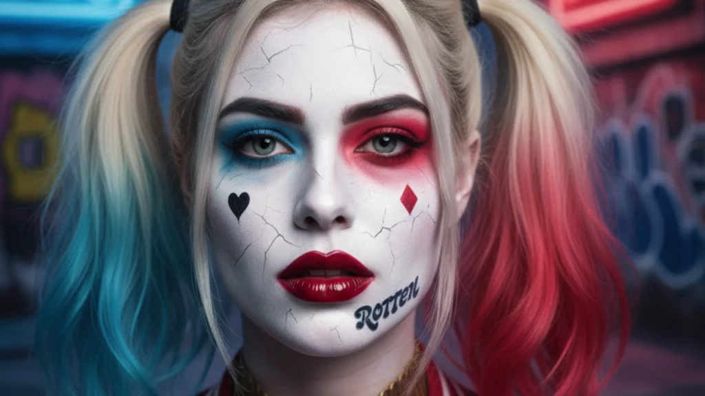 harley quinn makeup