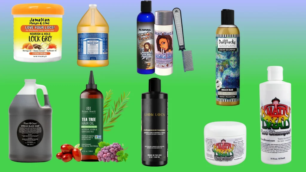 Best 5 dread hair care products